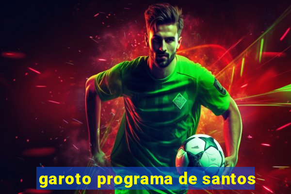 garoto programa de santos